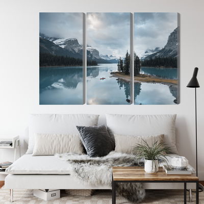 Ljuddämpande tavla - Ghost island in jasper