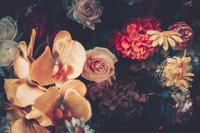 Ljuddämpande tavla - Multi-colored flowers