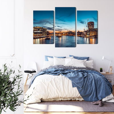 Ljuddämpande tavla - River thames in great britain