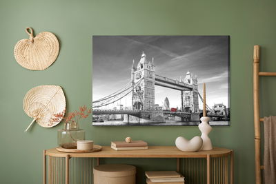 Ljuddämpande tavla - View of the tower bridge