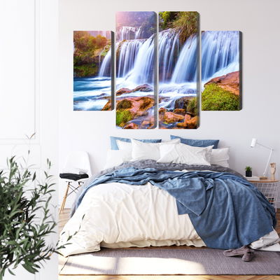 Ljuddämpande tavla - Jiulong waterfall in luoping