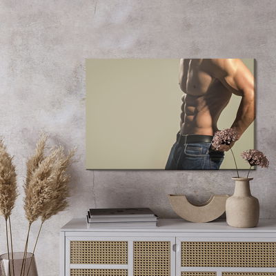 Ljuddämpande tavla - Muscular man