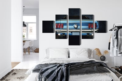 Ljuddämpande tavla - The back of an old ford