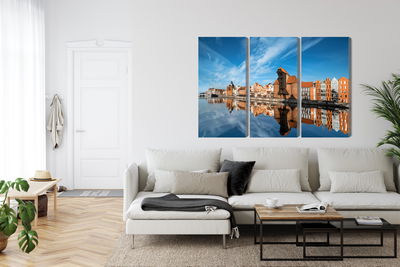 Ljuddämpande tavla - Panorama of gdansk