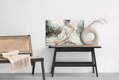 Ljuddämpande tavla - Ballerina before the show