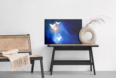 Ljuddämpande tavla - An abstract cross