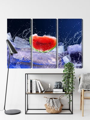 Ljuddämpande tavla - Watermelon on ice