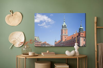 Ljuddämpande tavla - Warsaw on a sunny day