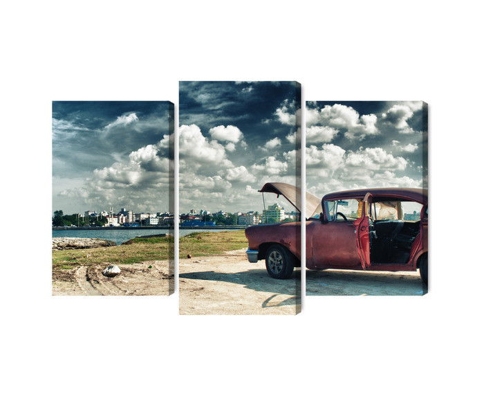 Ljuddämpande tavla - Panoramic view of havana