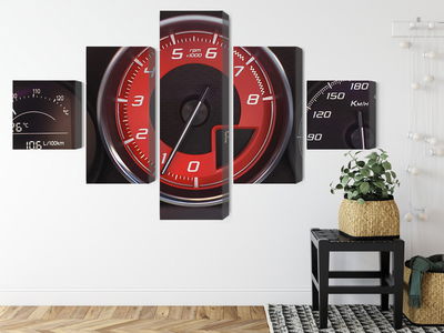 Ljuddämpande tavla - Modern dashboard