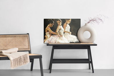 Ljuddämpande tavla - Three ballerinas