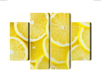 Ljuddämpande tavla - Lemon slices