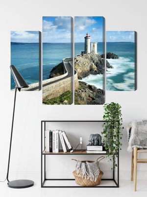 Ljuddämpande tavla - Petit minou lighthouse