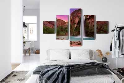 Ljuddämpande tavla - Havasupai waterfalls