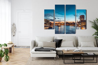 Ljuddämpande tavla - River thames in great britain