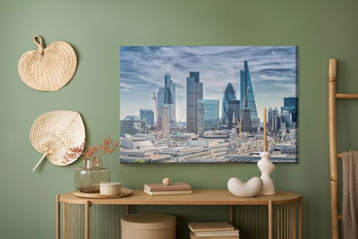 Ljuddämpande tavla - Of London skyscrapers