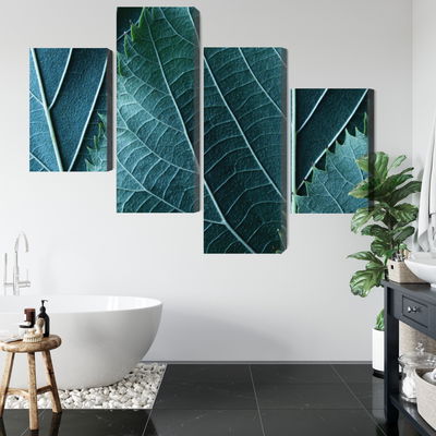 Ljuddämpande tavla - Leaves in a macro scale