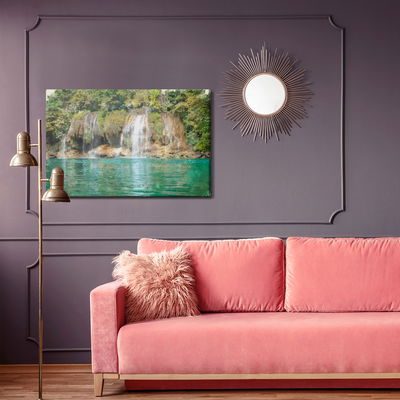 Ljuddämpande tavla - A view of the waterfall