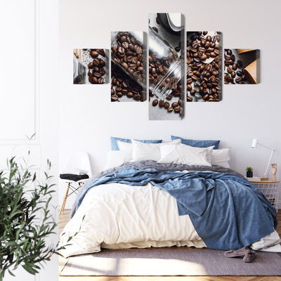 Ljuddämpande tavla - Ingredients for making coffee