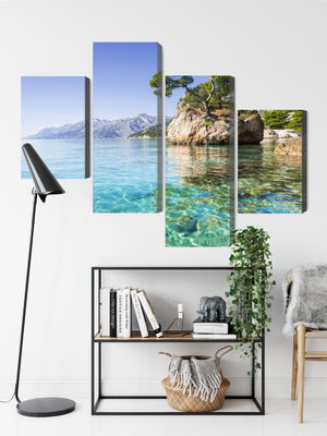 Ljuddämpande tavla - Makarska riviera in Croatia