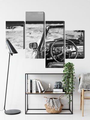 Ljuddämpande tavla - The interior of an old cuban