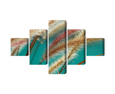 Ljuddämpande tavla - Plants on a macro scale