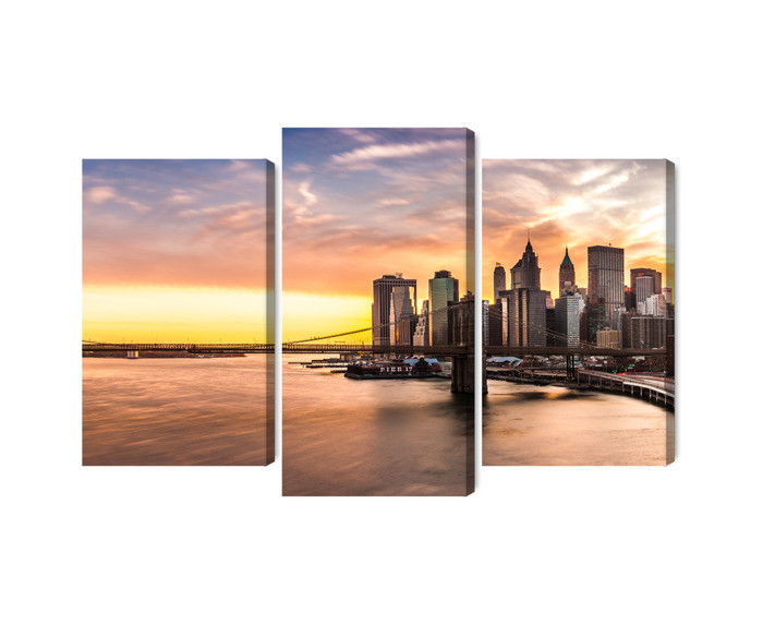 Ljuddämpande tavla - Panorama of the brooklyn