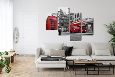 Ljuddämpande tavla - Vintage american car in cuba