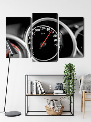 Ljuddämpande tavla - Car speedometer