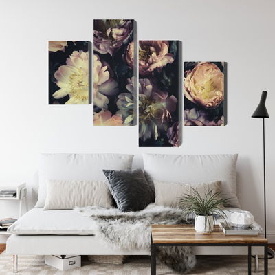 Ljuddämpande tavla - A bouquet of colorful