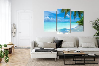 Ljuddämpande tavla - A beach in the maldives