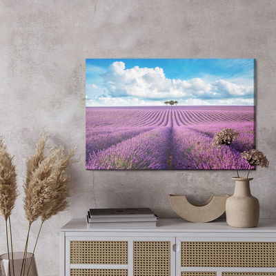 Ljuddämpande tavla - Lavender field