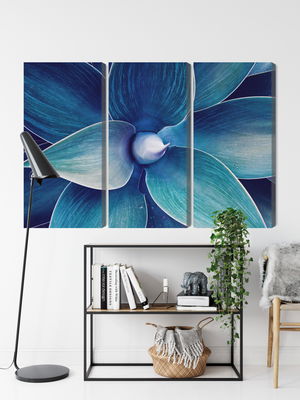 Ljuddämpande tavla - Top view of the plant