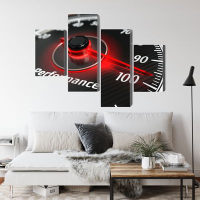 Ljuddämpande tavla - Modern 3d counter