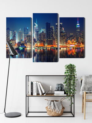 Ljuddämpande tavla - Panoramic view of manhattan
