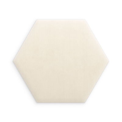 Sekskantet lydabsorber - fløjl