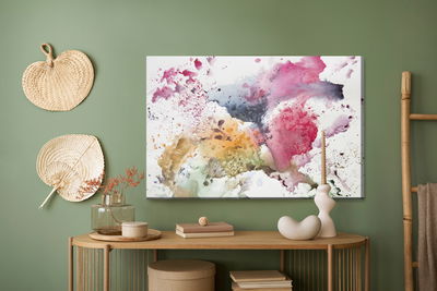 Ljuddämpande tavla - Abstraction watercolour