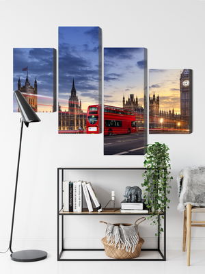 Ljuddämpande tavla - Panorama of westminster