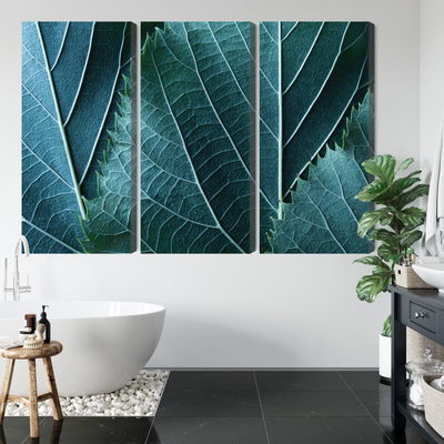 Ljuddämpande tavla - Leaves in a macro scale