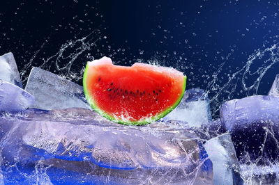 Ljuddämpande tavla - Watermelon on ice