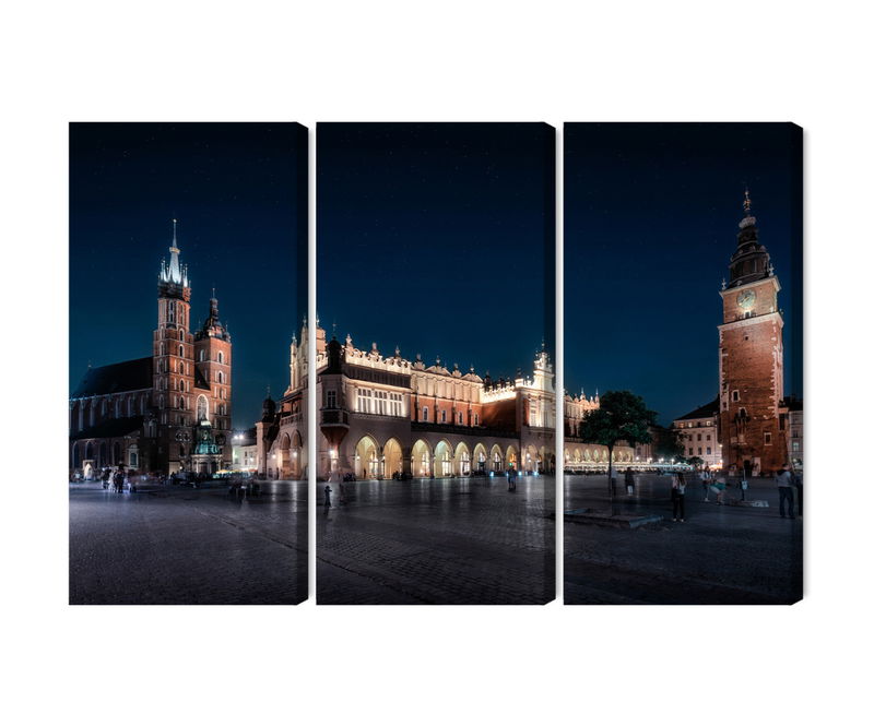 Ljuddämpande tavla - Kraków's cloth hall and st.