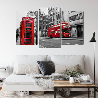 Ljuddämpande tavla - Vintage american car in cuba