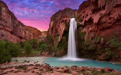 Ljuddämpande tavla - Havasupai waterfalls