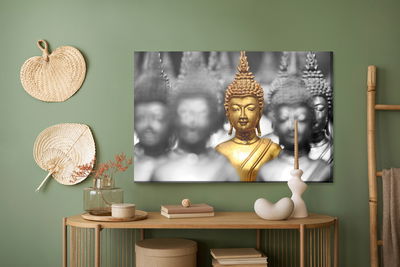 Ljuddämpande tavla - Golden buddha