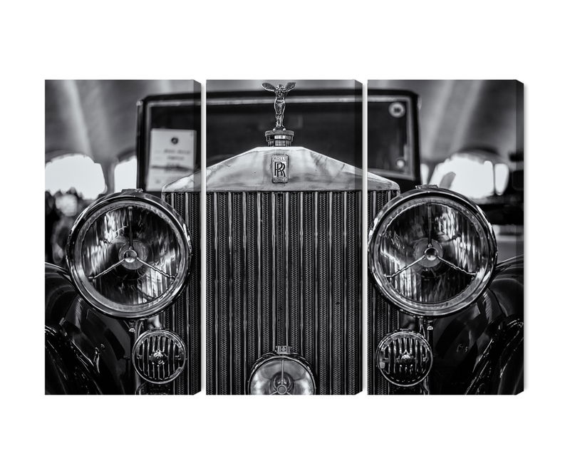 Ljuddämpande tavla - Rolls royce up close