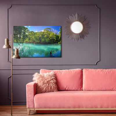 Ljuddämpande tavla - Tropical sea bay