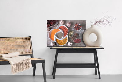 Ljuddämpande tavla - Colorful spicy spices