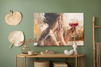 Ljuddämpande tavla - Fragment of artwork where