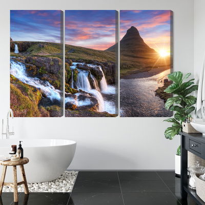 Ljuddämpande tavla - Kirkjufell mountain