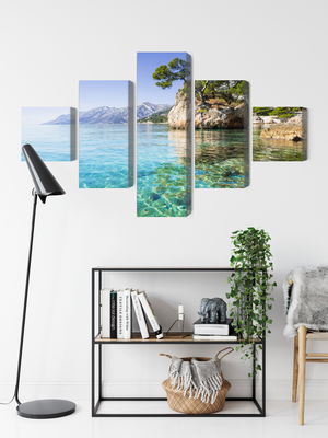 Ljuddämpande tavla - Makarska riviera in Croatia